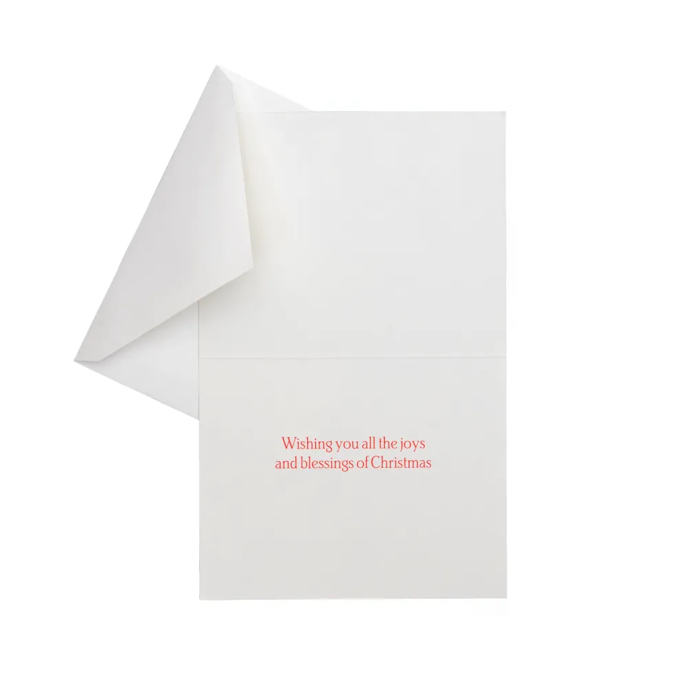 Caspari Christmas And Holiday Cards|Boxed Holiday Cards|Joyous Baby Angels Petite Boxed Christmas Cards - includes 15 cards & envelopes