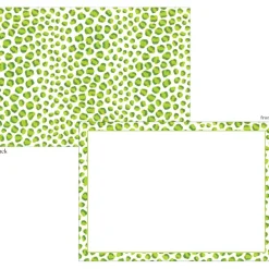 Caspari Correspondence Cards|Just Spots Green Correspondence Cards - 12 Card & Envelopes