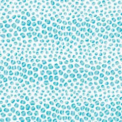 Caspari Wrapping Paper|Just Spots Turquoise Gift Wrap - One 30" X 8' Roll