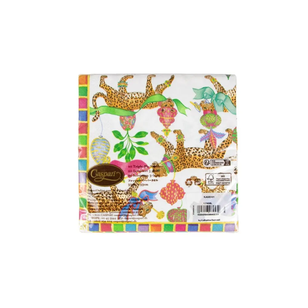 Caspari Paper Luncheon Napkins|Kasbah Luncheon Napkins - 20 Per Package