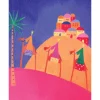 Caspari Christmas And Holiday Cards|Boxed Holiday Cards|Kings on Camels Petite Boxed Christmas Cards - includes 15 cards & envelopes