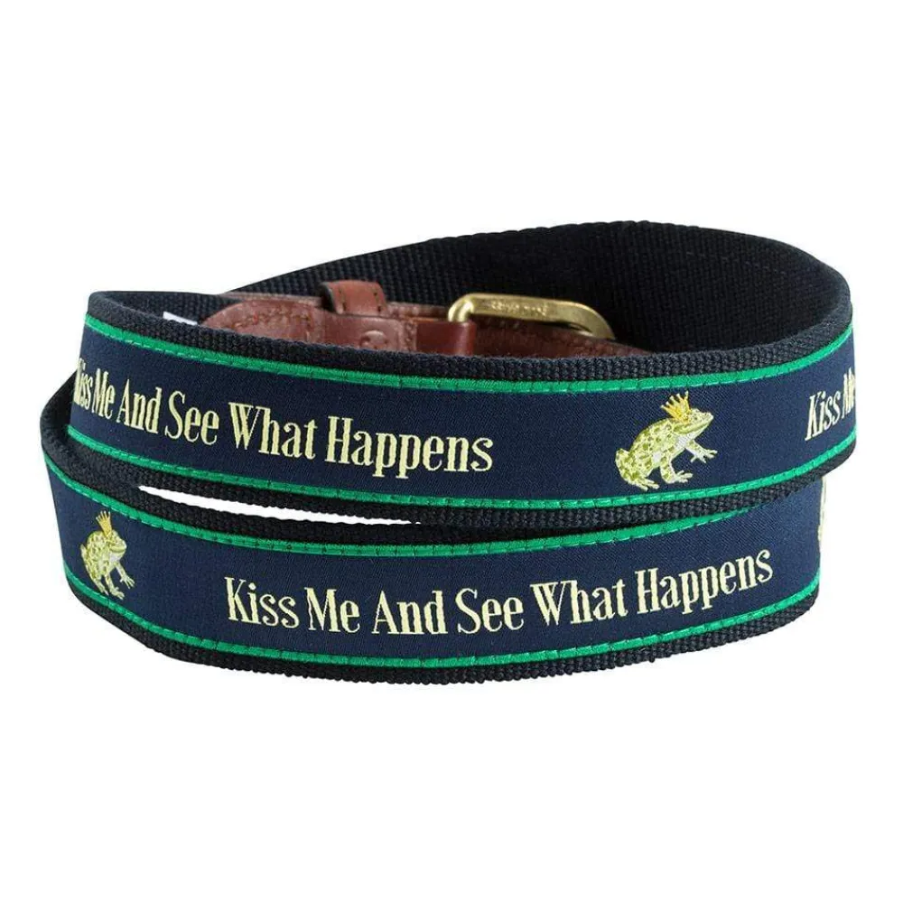 Barrons-Hunter Tailgates|Kiss Me Quote Belt