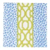 Caspari Paper Luncheon Napkins|Knots And Spots Blue & Green Luncheon Napkins - 20 Per Package
