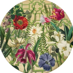 Caspari Placemats|Paper Placemats|La Dolce Vita Gold Placemats - 1 Each