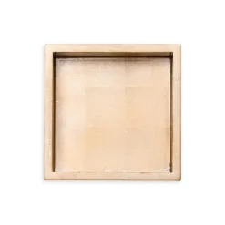 Caspari Lacquerware|Tailgates|Lacquer Cocktail Napkin Holder in Gold - 1 Each