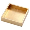 Caspari Lacquerware|Tailgates|Lacquer Luncheon Napkin Holder in Gold - 1 Each