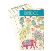 Caspari Bridge|Le Jardin De Mysore Bridge Score Pad - 1 Each