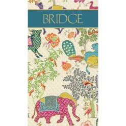 Caspari Bridge|Le Jardin De Mysore Bridge Score Pad - 1 Each