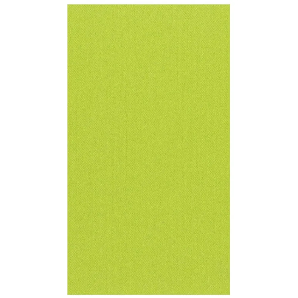 Caspari Paper Guest Towels|Lime Green Paper Linen Guest Towel Napkins - 12 Per Package