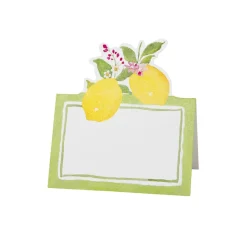 Caspari Bridal Shower|Place Cards|Limoncello Place Cards - 8 Per Package