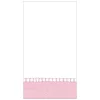 Caspari Bridal Shower|Baby Shower|Linen Border Paper Guest Towel Napkins in Petal Pink - 15 Per Package