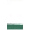 Caspari Christmas Napkins|Tailgates|Linen Border Paper Guest Towel Napkins in Emerald - 15 Per Package