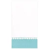 Caspari Baby Shower|Easter|Linen Border Paper Guest Towel Napkins in Robin's Egg Blue - 15 Per Package