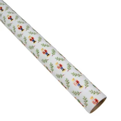 Caspari Christmas Wrapping Paper|Wrapping Paper|Little Nutcracker Gift Wrap - One 30" X 8' Roll