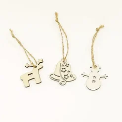 Caspari Christmas Crackers|Celebration Crackers|Little Reindeer Celebration Crackers - includes 12 Celebration Crackers