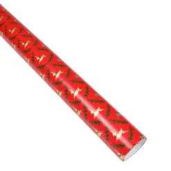 Caspari Christmas Wrapping Paper|Wrapping Paper|Little Reindeer Gift Wrap - One 30" X 8' Roll