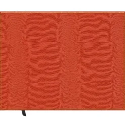 Caspari Engagement Party|Address Books & Refills|Lizard Guest Book in Orange - 1 Each