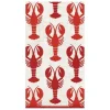 Caspari Paper Guest Towels|Lobsters Paper Guest Towel Napkins - 15 Per Package