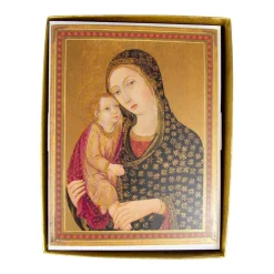 Caspari Christmas And Holiday Cards|Boxed Holiday Cards|Madonna and Child Classic Boxed Christmas Cards - includes 15 cards & envelopes
