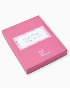 Oh My Mahjong Capri|Darjeeling|Mahjong Card Folio - Hot Pink