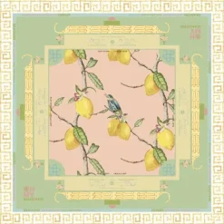 Oh My Mahjong Citrus Songbird|Mahjong Mat - Citrus Songbird