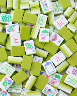 Oh My Mahjong Darjeeling|Citrus Songbird|Mahjong Tile Set - Limoncello