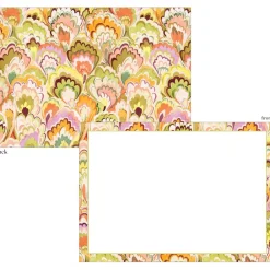 Caspari Correspondence Cards|Marbled Ceramica Correspondence Cards - 12 Card & Envelopes