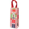 Caspari Christmas Gift & Bottle Bags|Gift & Bottle Bags|March of the Nutcrackers Wine & Bottle Gift Bag - 1 Each