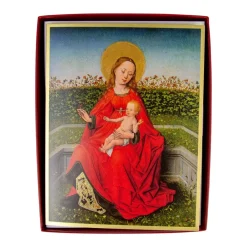 Caspari Christmas And Holiday Cards|Boxed Holiday Cards|Maria Of The Rose Bush Large Boxed Christmas Cards - includes 15 Boxed Christmas Cards & Envelopes