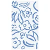 Caspari Mother'S Day|Paper Guest Towels|Matisse Paper Guest Towel Napkins in Blue - 15 Per Package