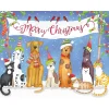 Caspari Christmas And Holiday Cards|Boxed Holiday Cards|Merry Christmas From Pets Classic Boxed Christmas Cards - includes 15 cards & envelopes