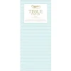 Caspari Bridal Shower|Tissue Paper|Mini Stripe Tissue Paper in Robin's Egg - 4 Sheets Included