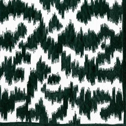 Caspari Graduation Celebration|Engagement Party|Modern Moire Black Dinner Napkin - package of 20