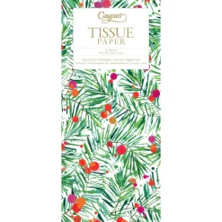 Caspari Christmas TIssue Paper|Tissue Paper|Modern Pine Tissue Pack - 4 Sheets