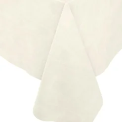 Caspari Graduation Celebration|Engagement Party|Moiré Ivory Paper Linen Tablecover 4.5' X 7' - includes 1 Tablecover