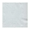 Caspari Christmas Napkins|Engagement Party|Moiré Paper Luncheon Napkins in Platinum - 20 Per Package