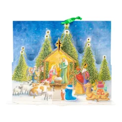 Caspari Advent Calendars|Nativity Advent Calendar - 1 Each