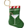 Bauble Stockings Ornaments|Naughty Martini Bauble Stocking