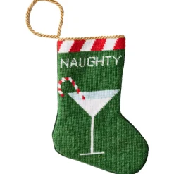 Bauble Stockings Ornaments|Naughty Martini Bauble Stocking