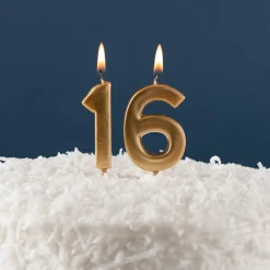 Caspari Birthday|New Year'S|Number Birthday Candle - 1 Per Package