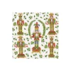 Caspari Christmas Napkins|Boxed Cocktail Napkins|Nutcracker Christmas Boxed Cocktail Napkins - 40 Per Box