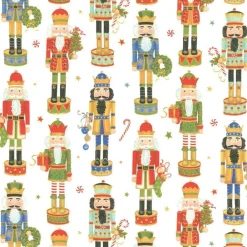Caspari Christmas Wrapping Paper|Wrapping Paper|Nutcracker Parade Gift Wrapping Paper - 30