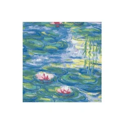 Caspari Paper Cocktail Napkins|Nympheas Paper Cocktail Napkins - 20 Per Package