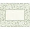 Caspari Paper Placemats|Oak Leaves & Acorns Rectangle Paper Placemats in Sage Green & Ivory - 12 Per Package