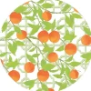 Caspari Placemats|Paper Placemats|Orange Grove Die-Cut Placemat - 4 Per Package