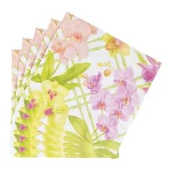 Caspari Paper Luncheon Napkins|Orchid Conservatory Luncheon Napkins - 20 Per Package
