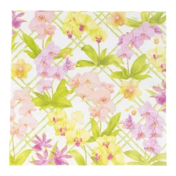 Caspari Paper Luncheon Napkins|Orchid Conservatory Luncheon Napkins - 20 Per Package