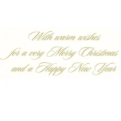 Caspari Christmas And Holiday Cards|Boxed Holiday Cards|Ornament Wreath Classic Boxed Christmas Cards - includes 15 cards & envelopes