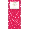 Caspari Christmas TIssue Paper|Painted Dots Tissue Paper in Red - 4 Sheets Included