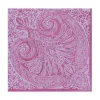Caspari Paper Luncheon Napkins|Paisley Medallion Paper Luncheon Napkins in Raspberry - 20 Per Package